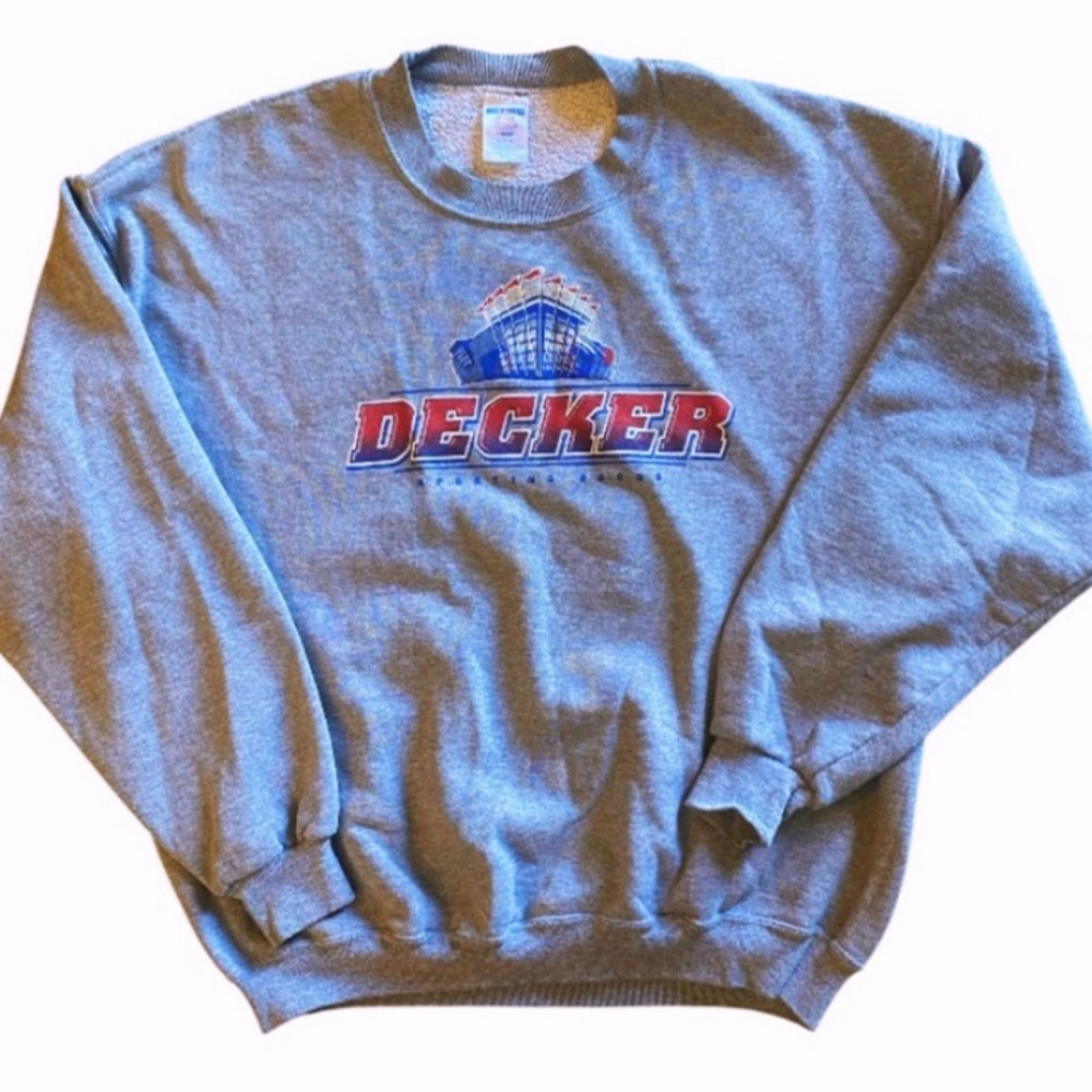 Vintage’ (Rare) Decker Sporting Goods Sweater